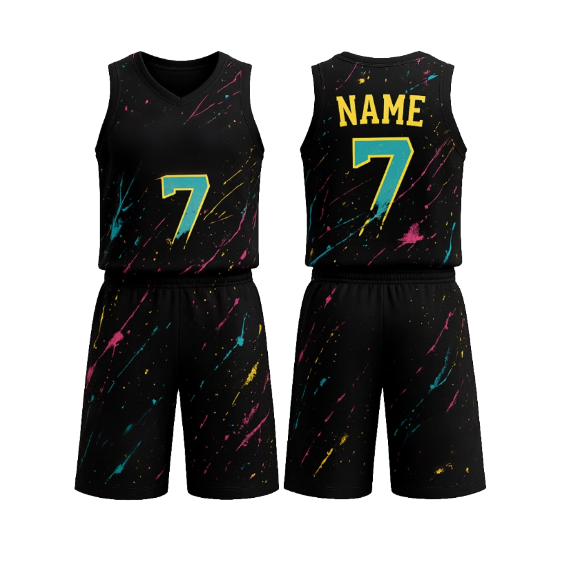 high quality basketball uniform design
