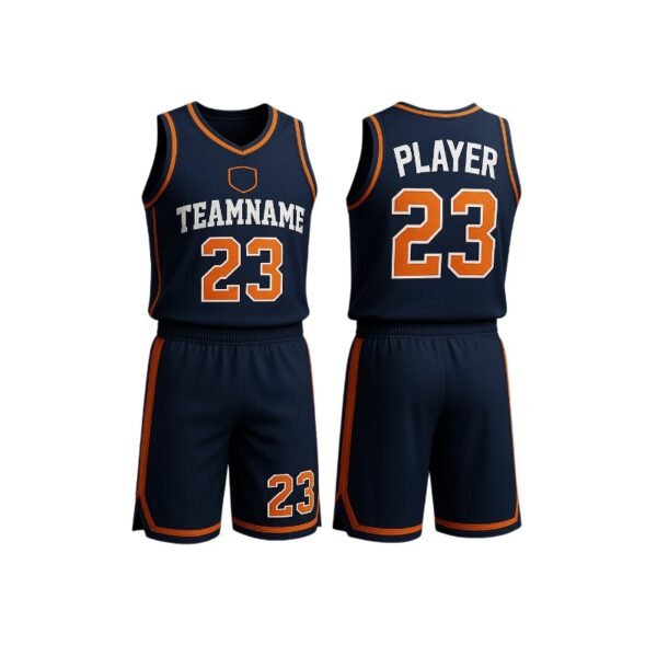 Basic Simple Jersey Design Basketball | Custom Plain & Minimalist Uniforms