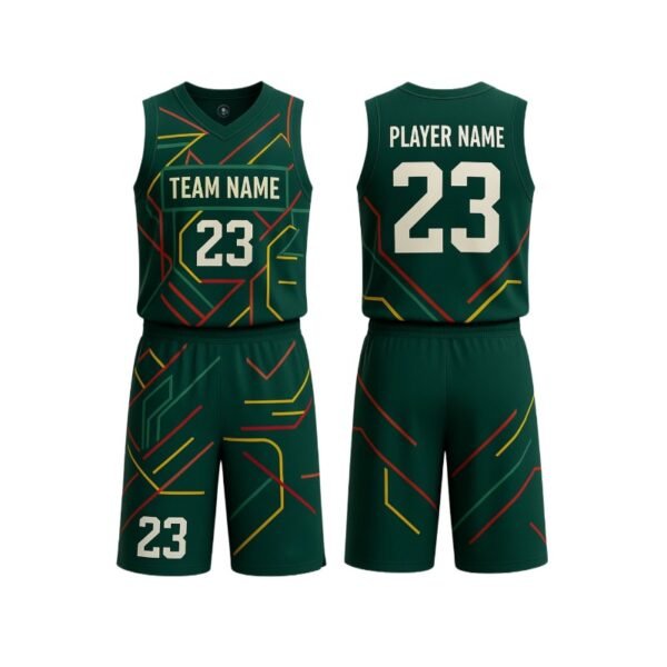Basketball Jersey Sublimation Design | Custom Team Uniforms