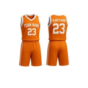 Basketball Jersey Back Design | Custom Name & Number Team Uniforms