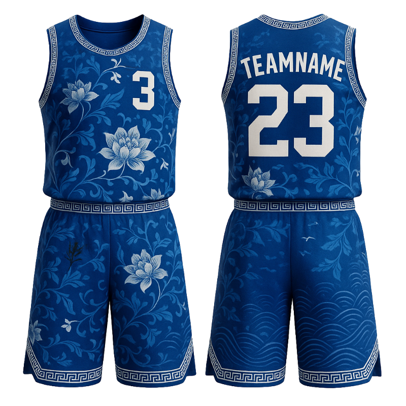 dark blue basketball jersey design