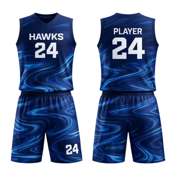 Youth basketball jerseys sublimated professional quality
