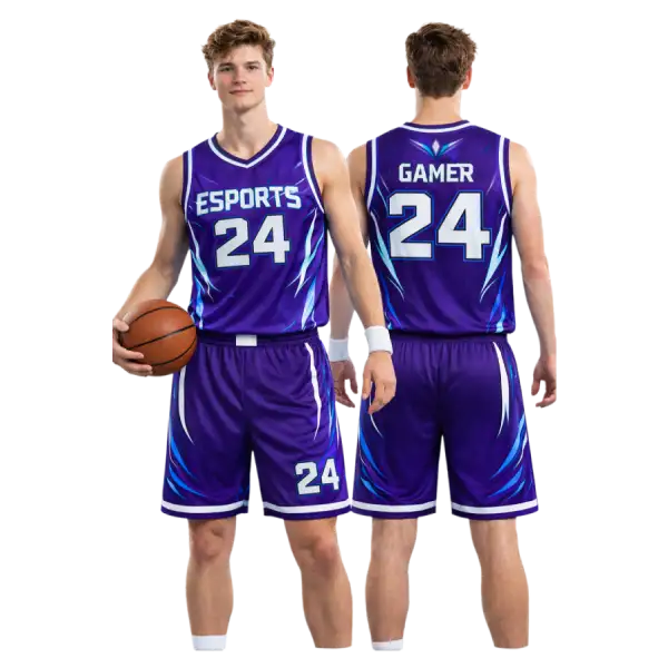 Reversible custom basketball jersey