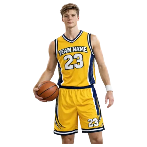 Custom black and red sublimated basketball jersey team