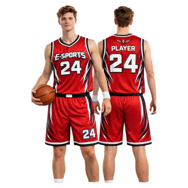 Custom two tone basketball jerseys team order