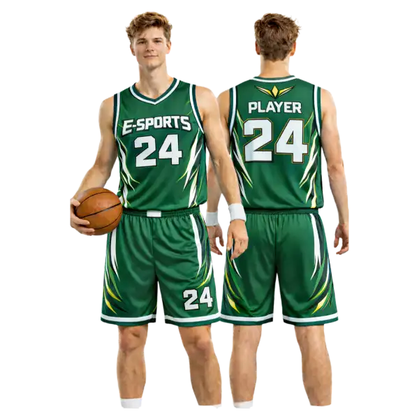 Reversible custom basketball jersey