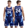 Custom maroon and gold basketball uniforms team