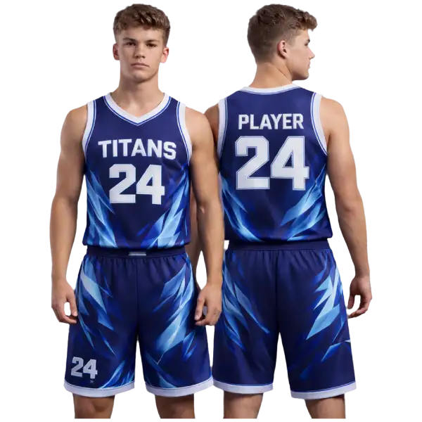 Reversible custom basketball jersey