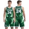 Custom maroon and gold basketball uniforms team
