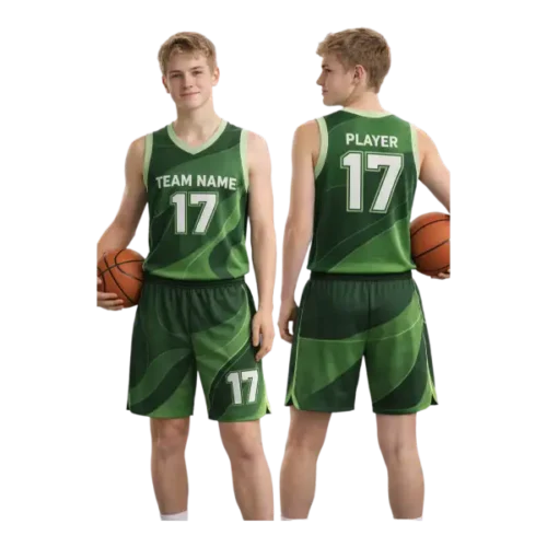 Custom teal and black basketball jerseys team