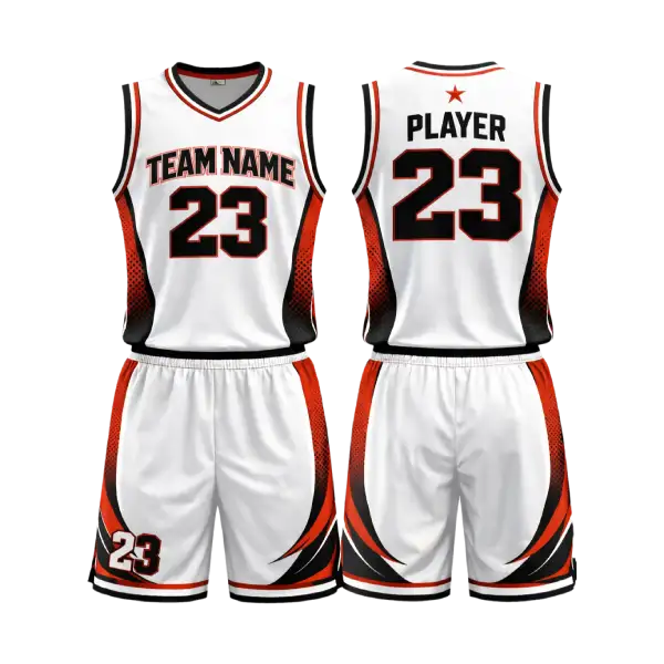 Custom purple and gold basketball jerseys team
