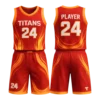 Polyester basketball jerseys custom sublimated professional