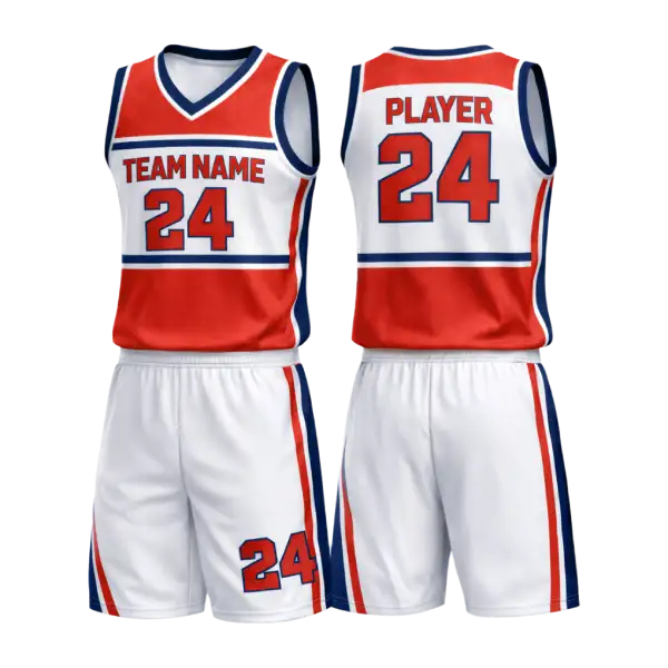 Bold custom team basketball uniform