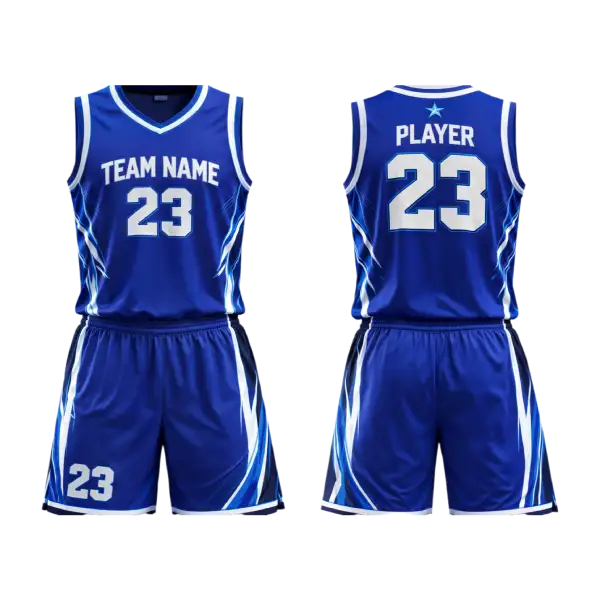 Women's custom basketball uniform