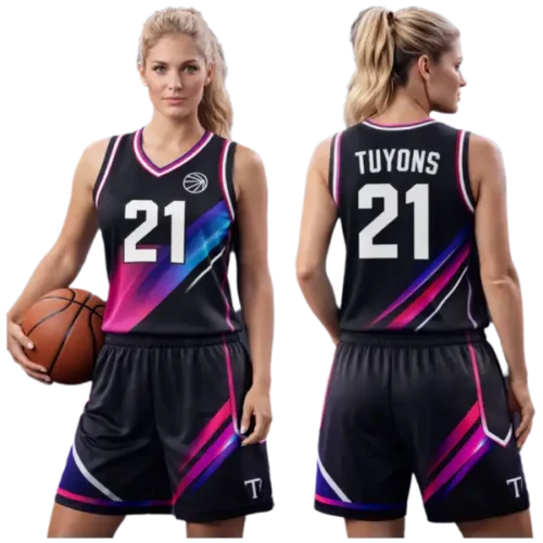 Youth Basketball Uniform Set | Jersey and Shorts