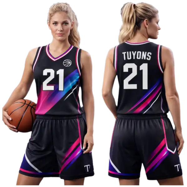 Youth Basketball Uniform Set | Jersey and Shorts